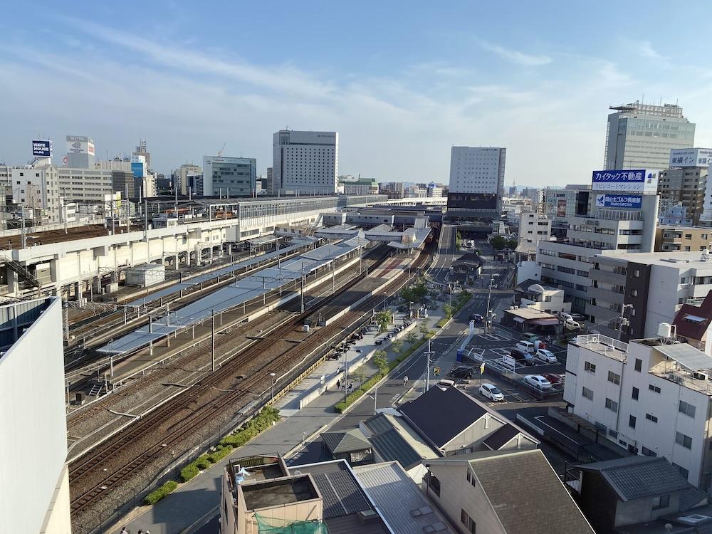 Toyoko Inn Okayama Eki Nishi Guchi Migi Dış mekan fotoğraf