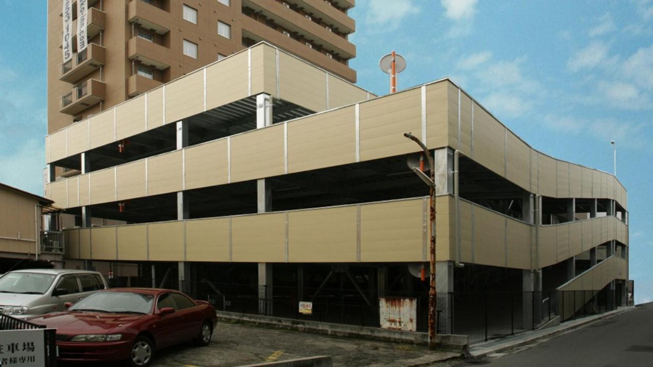 Toyoko Inn Okayama Eki Nishi Guchi Migi Dış mekan fotoğraf
